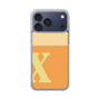 スリムプロテクションケース［ オリジナル - initial two tone - X orange ］