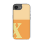 スリムプロテクションケース［ オリジナル - initial two tone - X orange ］