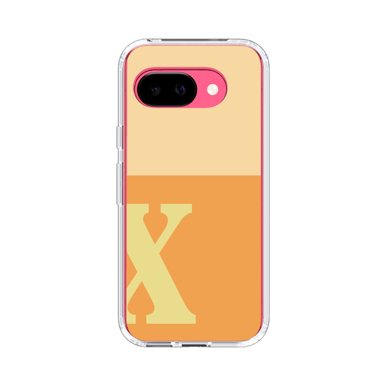 スリムプロテクションケース［ オリジナル - initial two tone - X orange ］
