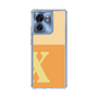 スリムプロテクションケース［ オリジナル - initial two tone - X orange ］