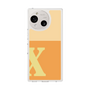 スリムプロテクションケース［ オリジナル - initial two tone - X orange ］