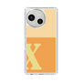 スリムプロテクションケース［ オリジナル - initial two tone - X orange ］