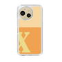 スリムプロテクションケース［ オリジナル - initial two tone - X orange ］