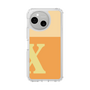 スリムプロテクションケース［ オリジナル - initial two tone - X orange ］