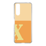 スリムプロテクションケース［ オリジナル - initial two tone - X orange ］