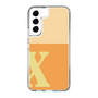 スリムプロテクションケース［ オリジナル - initial two tone - X orange ］