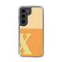 スリムプロテクションケース［ オリジナル - initial two tone - X orange ］