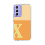 スリムプロテクションケース［ オリジナル - initial two tone - X orange ］