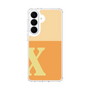スリムプロテクションケース［ オリジナル - initial two tone - X orange ］