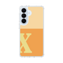 スリムプロテクションケース［ オリジナル - initial two tone - X orange ］