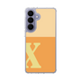 スリムプロテクションケース［ オリジナル - initial two tone - X orange ］