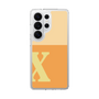 スリムプロテクションケース［ オリジナル - initial two tone - X orange ］