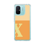 スリムプロテクションケース［ オリジナル - initial two tone - X orange ］