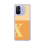 スリムプロテクションケース［ オリジナル - initial two tone - X orange ］