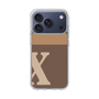 スリムプロテクションケース［ オリジナル - initial two tone - X brown ］
