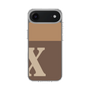 スリムプロテクションケース［ オリジナル - initial two tone - X brown ］