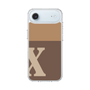 スリムプロテクションケース［ オリジナル - initial two tone - X brown ］