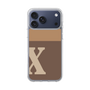 スリムプロテクションケース［ オリジナル - initial two tone - X brown ］