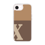 スリムプロテクションケース［ オリジナル - initial two tone - X brown ］