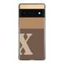 スリムプロテクションケース［ オリジナル - initial two tone - X brown ］