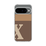 スリムプロテクションケース［ オリジナル - initial two tone - X brown ］