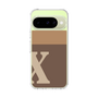 スリムプロテクションケース［ オリジナル - initial two tone - X brown ］