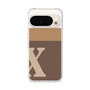 スリムプロテクションケース［ オリジナル - initial two tone - X brown ］