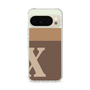 スリムプロテクションケース［ オリジナル - initial two tone - X brown ］