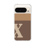 スリムプロテクションケース［ オリジナル - initial two tone - X brown ］
