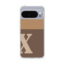 スリムプロテクションケース［ オリジナル - initial two tone - X brown ］