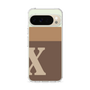 スリムプロテクションケース［ オリジナル - initial two tone - X brown ］