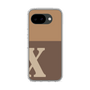スリムプロテクションケース［ オリジナル - initial two tone - X brown ］