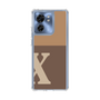 スリムプロテクションケース［ オリジナル - initial two tone - X brown ］