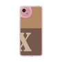 スリムプロテクションケース［ オリジナル - initial two tone - X brown ］