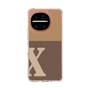 スリムプロテクションケース［ オリジナル - initial two tone - X brown ］