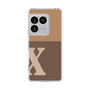 スリムプロテクションケース［ オリジナル - initial two tone - X brown ］
