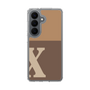 スリムプロテクションケース［ オリジナル - initial two tone - X brown ］