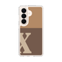 スリムプロテクションケース［ オリジナル - initial two tone - X brown ］