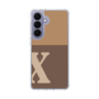 スリムプロテクションケース［ オリジナル - initial two tone - X brown ］