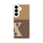 スリムプロテクションケース［ オリジナル - initial two tone - X brown ］