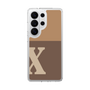 スリムプロテクションケース［ オリジナル - initial two tone - X brown ］