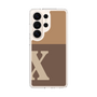 スリムプロテクションケース［ オリジナル - initial two tone - X brown ］