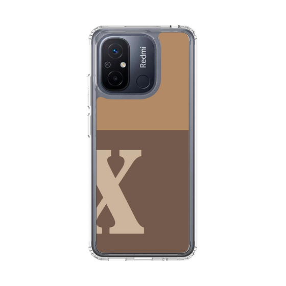 スリムプロテクションケース［ オリジナル - initial two tone - X brown ］