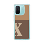 スリムプロテクションケース［ オリジナル - initial two tone - X brown ］