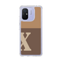 スリムプロテクションケース［ オリジナル - initial two tone - X brown ］