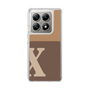 スリムプロテクションケース［ オリジナル - initial two tone - X brown ］