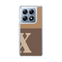 スリムプロテクションケース［ オリジナル - initial two tone - X brown ］