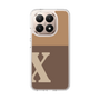スリムプロテクションケース［ オリジナル - initial two tone - X brown ］