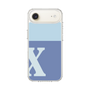 スリムプロテクションケース［ オリジナル - initial two tone - X blue ］