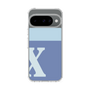 スリムプロテクションケース［ オリジナル - initial two tone - X blue ］